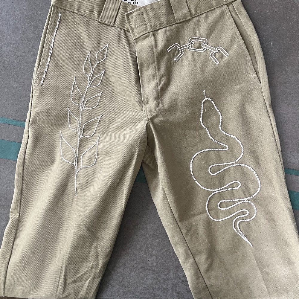 Custom stitched Dickies 874 Original fit size 29